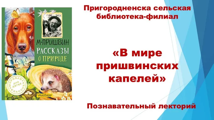 Картинка Пришвин